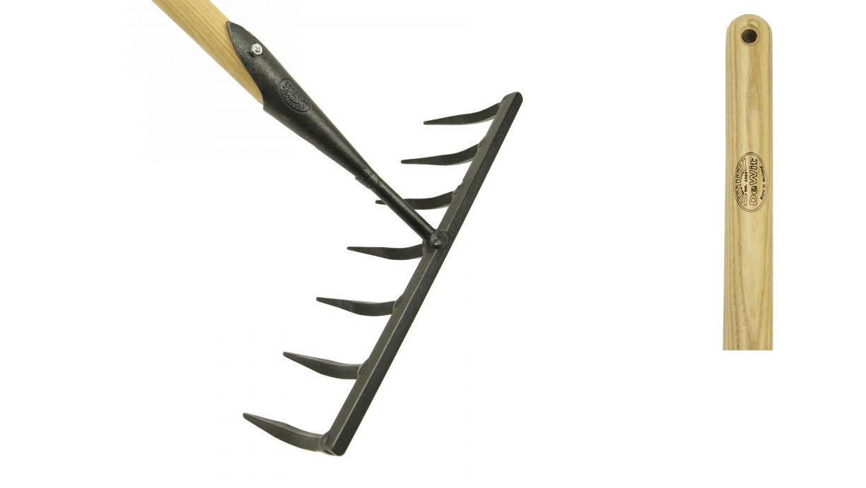 Seed Rake Ranch Seed rake 1700mm Ash handle – European Tools Australia
