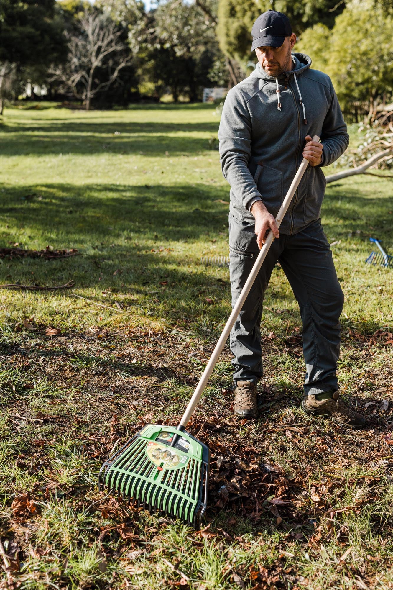 3 in 1 Rake with 150cm Ash Handle – European Tools Australia